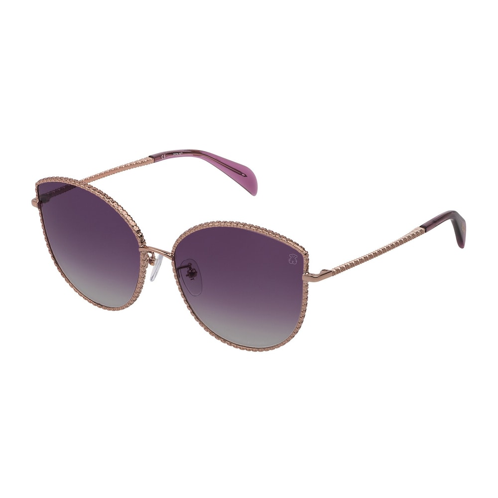 Copper colored Oso Straight Metal Sunglasses image number 0