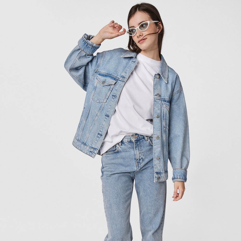 Lentes de sol Bear Cat Eye de acetato en color blanco